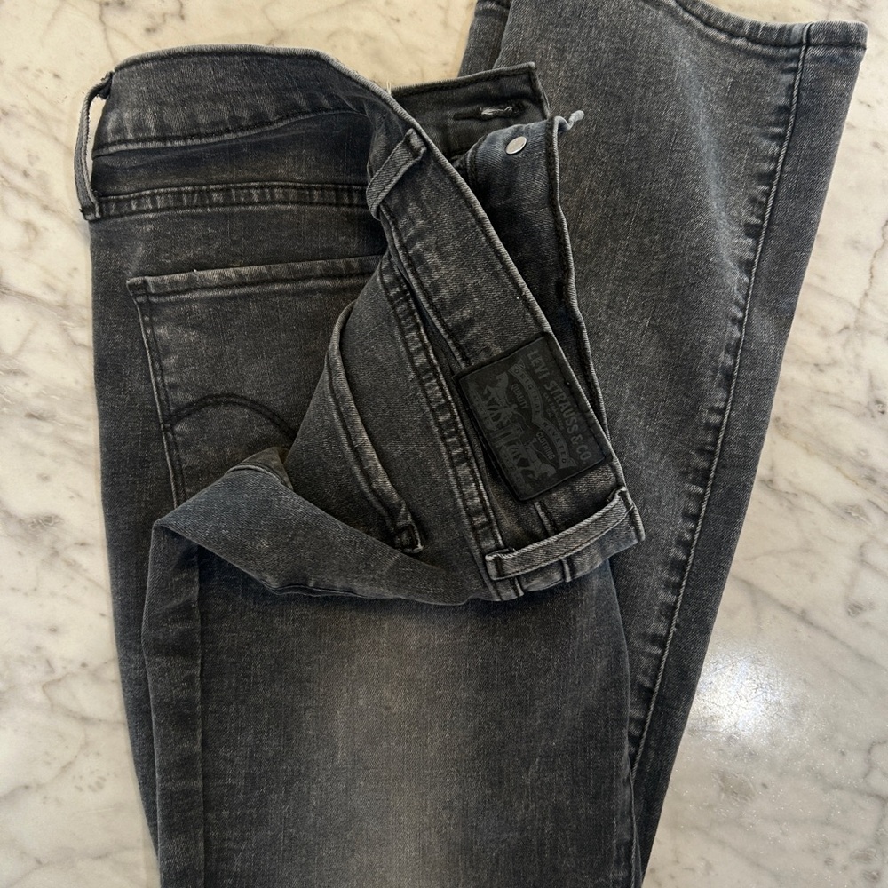 Levi's Women's Straight Leg Jeans - Faded Black
